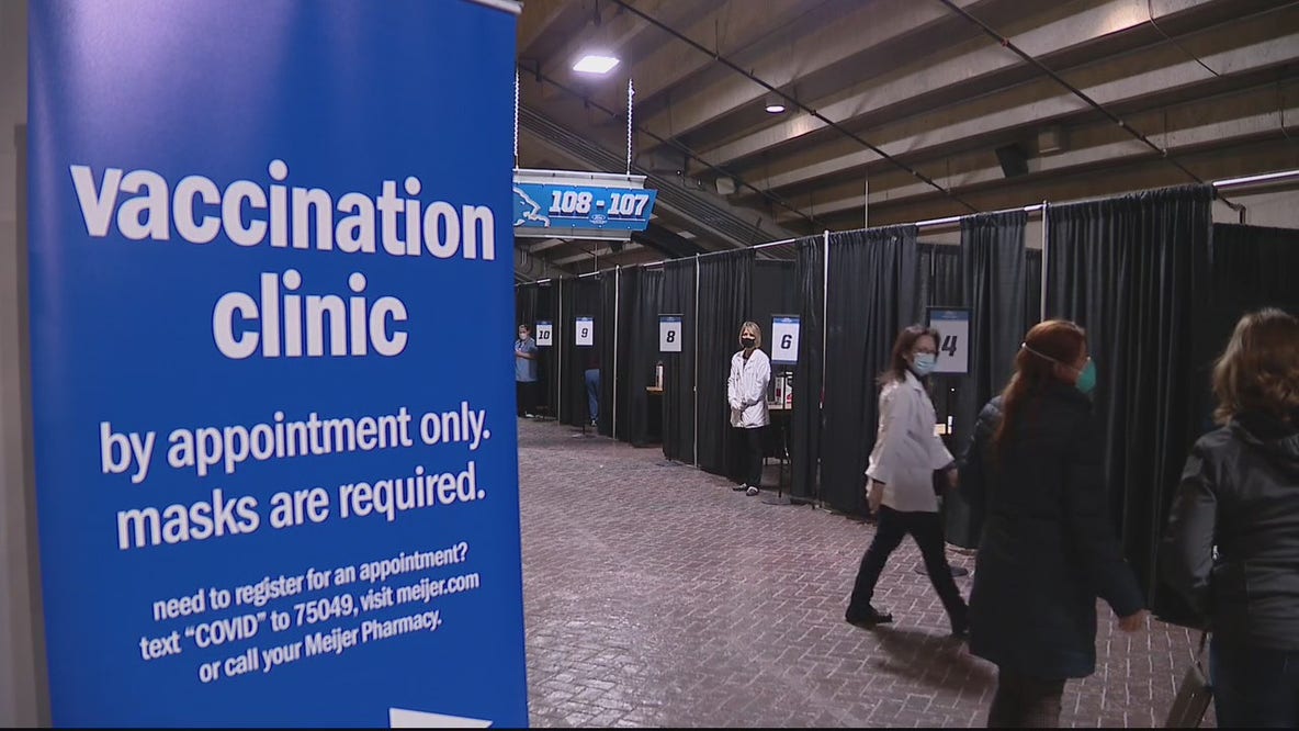 Plan underway for Ford Field to be mass vaccination site by March 24
